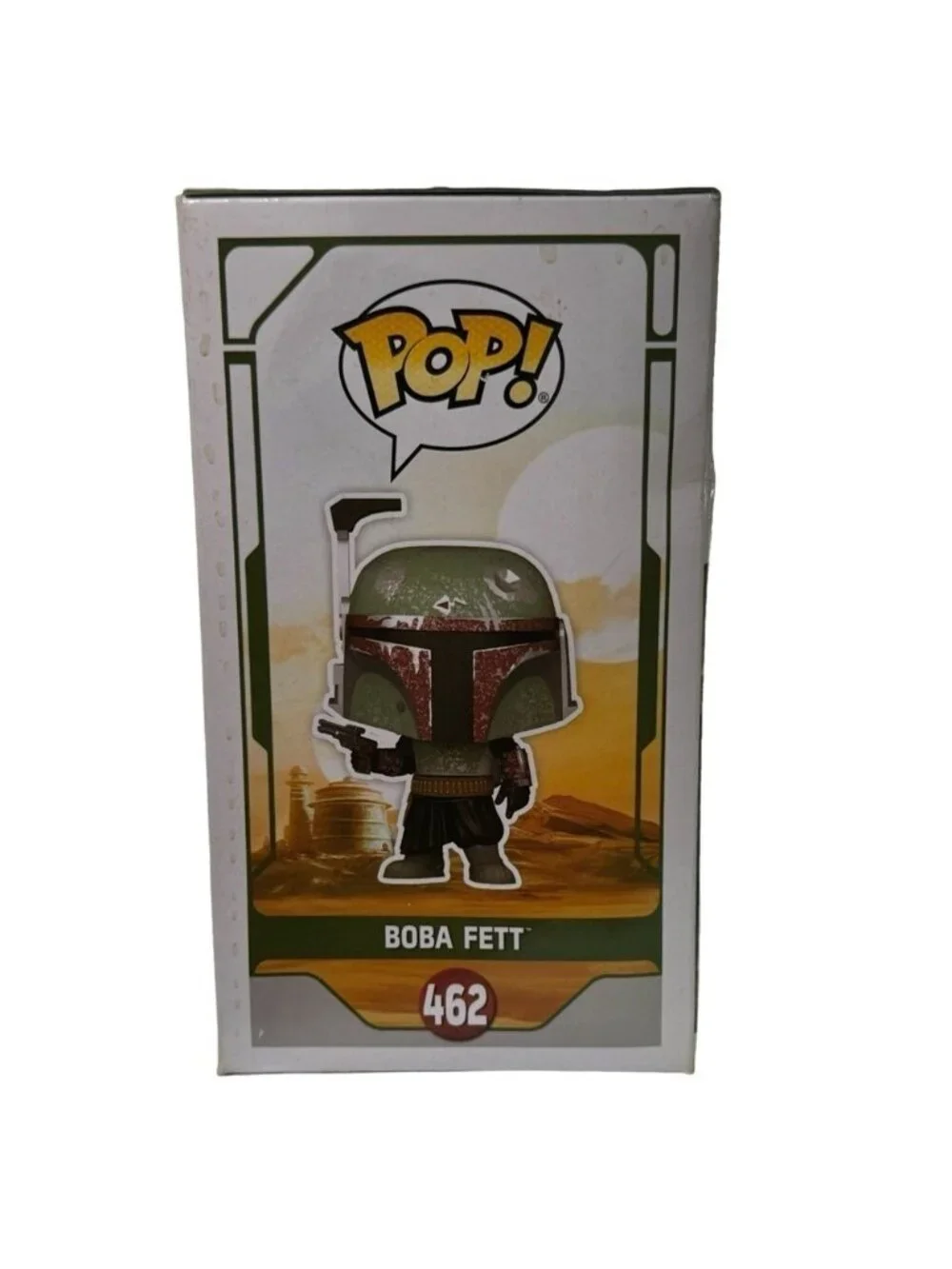 Funko Pop Star Wars Boba Fett Bobblehead #462 Target Con Red Chrome Ltd. Edition - Picture 3 of 5